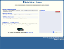 Tablet Screenshot of niogalibrary.org